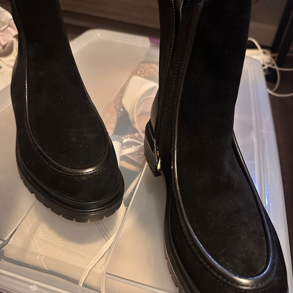 Lauren Ralph Lauren Black Ankle Boots